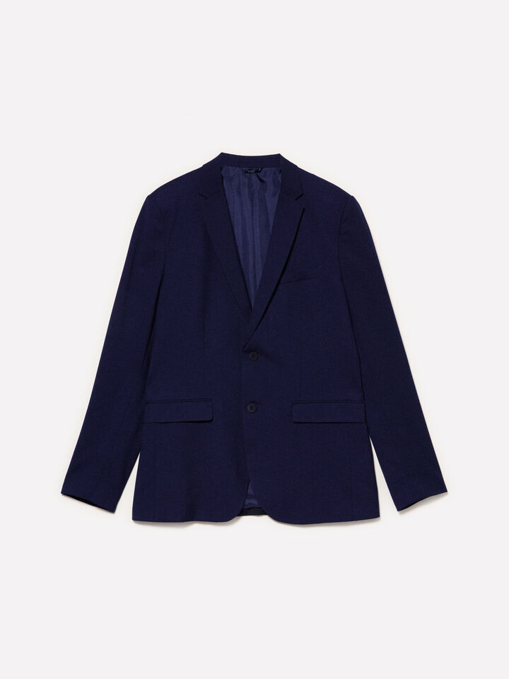 Blazer sartoriale blu scuro - blazer da uomo - Blu Scuro | Sisley image number 5
